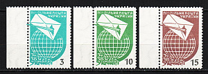 Украина _, 1961, Подпольная почта, За устойчивую связь, 3 марки